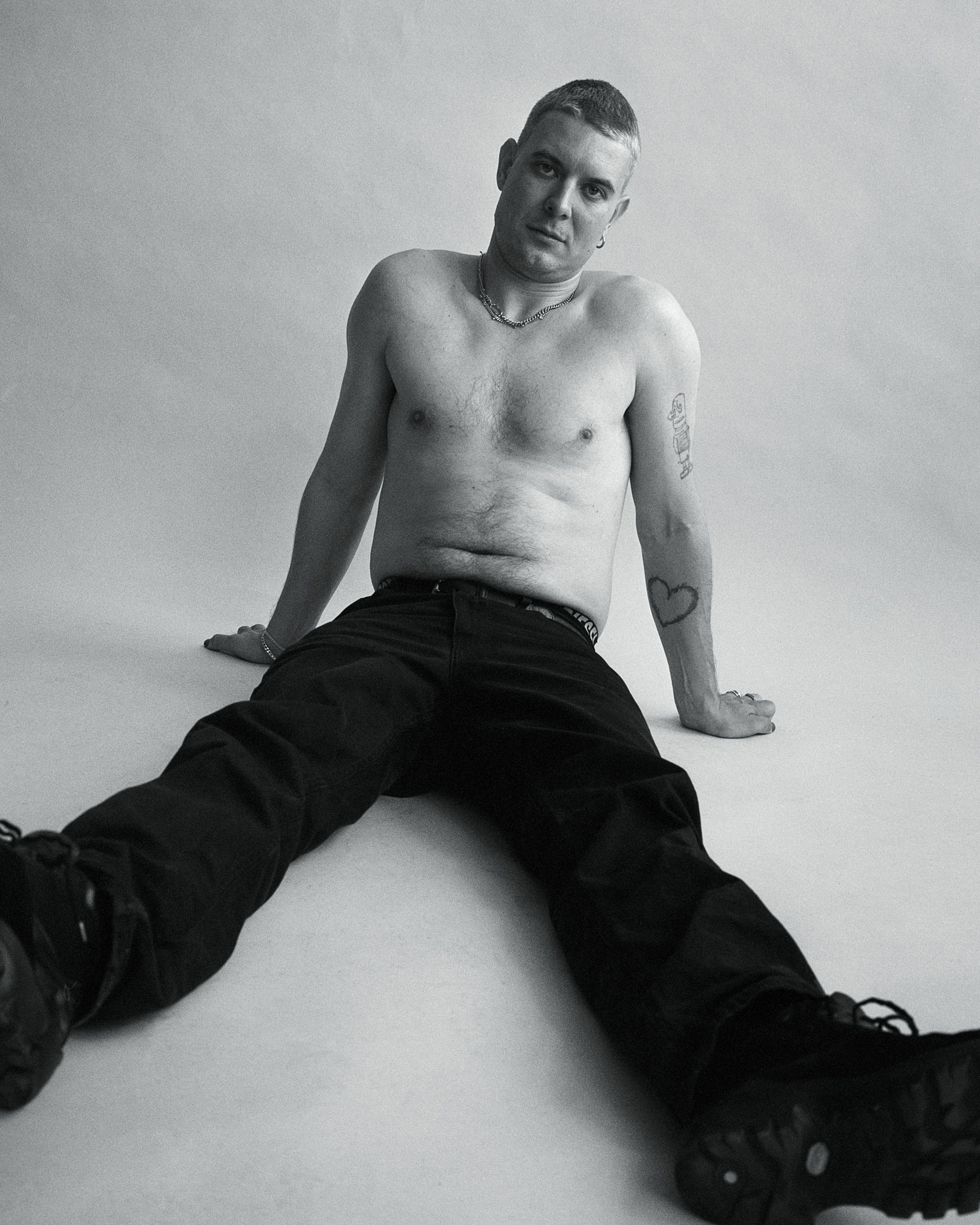 Pressefoto af Caspar Eric, fotograferet af Petra Kleis